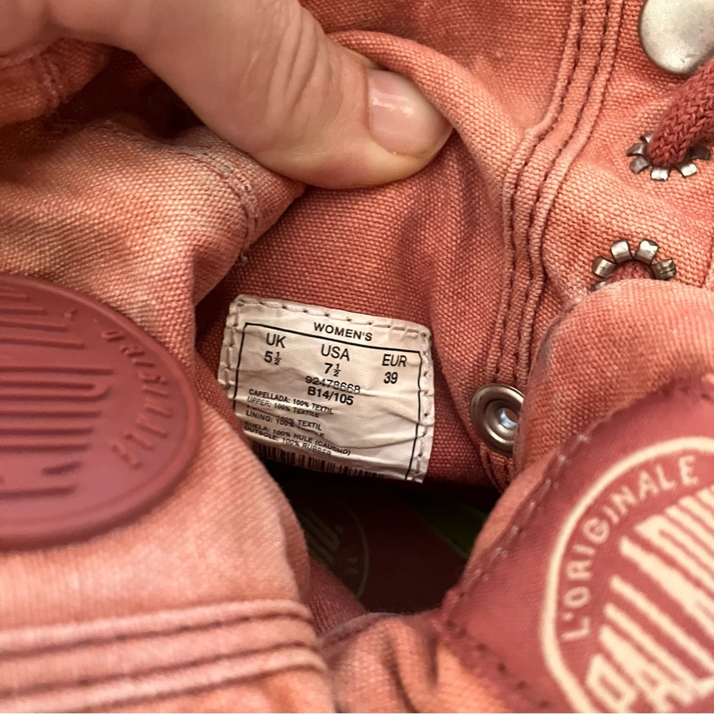 Palladium Pallabrousse Baggy canvas boots - Picture 8 of 10